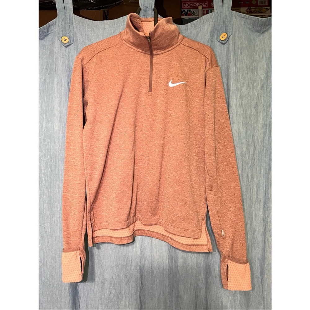 Nike Pink Quarterzip Sweater